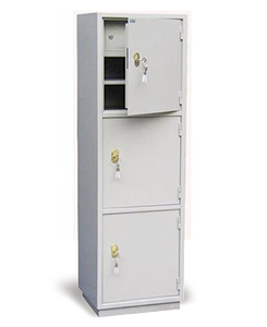 Шкаф бухгалтерский КБС-033Т, серый