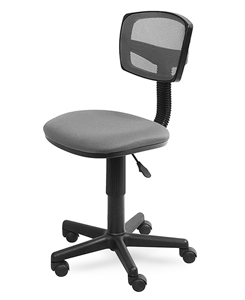 Кресло офисное CH-299BL, ткань 15-48, серое